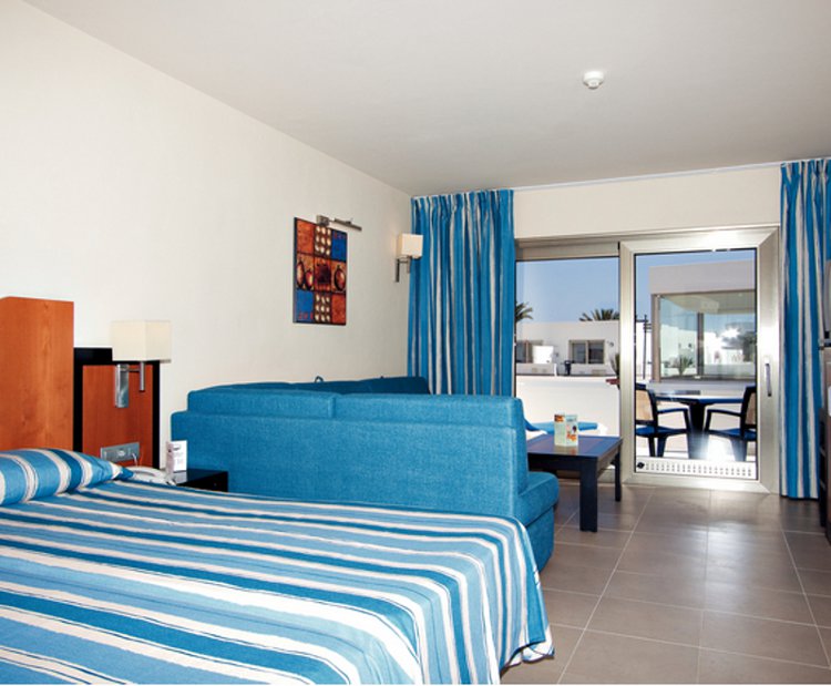 One of the rooms at Hotel Las Costas, Puerto Del Carmen, Lanzarote